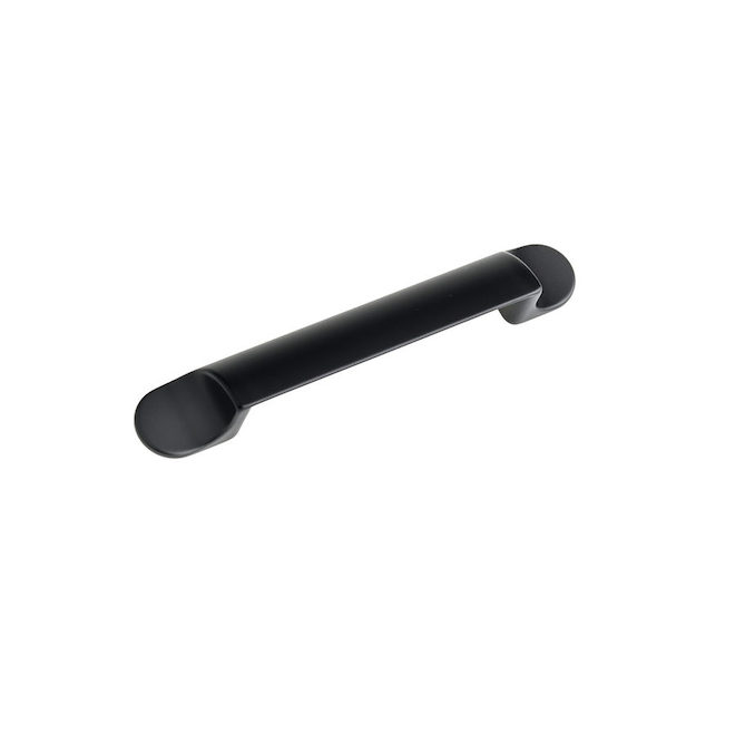 Richelieu 3-25/32-in Contemporary Matte Black Cabinet Pull