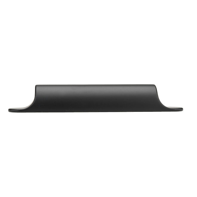 Richelieu 3-25/32-in Contemporary Matte Black Cabinet Pull