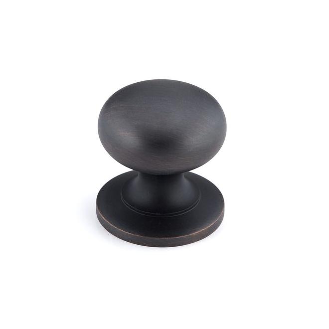 Richelieu Mushroom Cabinet Knob Brushed Oil-Rubbed Bronze