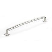 Richelieu 7-9/16-in Transitional Brushed Nickel Cabinet Pull