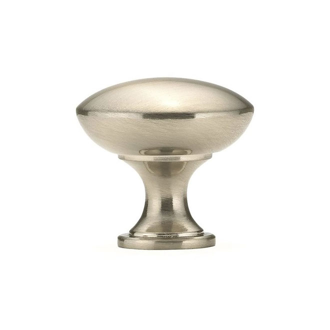 Richelieu Contemporary Metal Knob - 28-mm - Brushed Nickel - 25-Pack