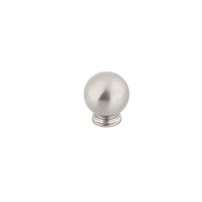 Richelieu Round Cabinet Knob (Brushed Nickel)