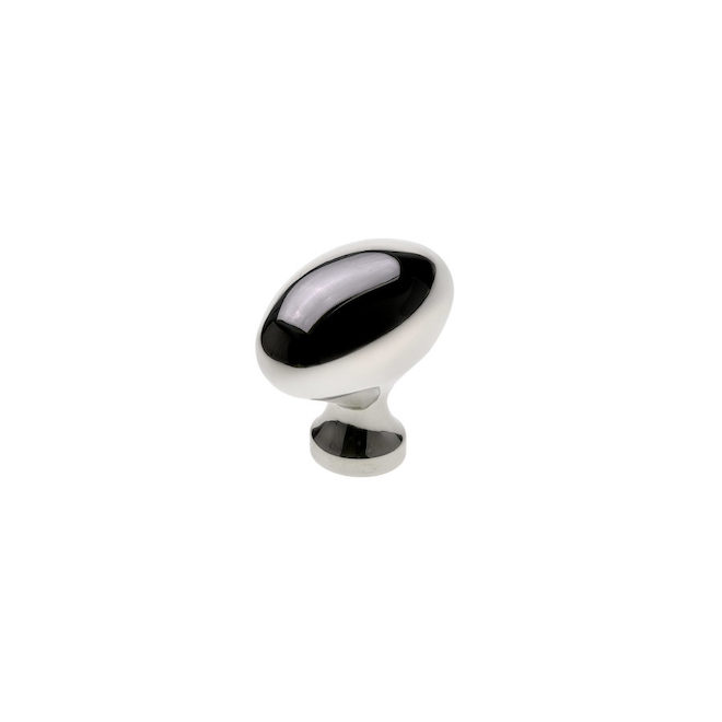 Richelieu Oval Cabinet Knob (Polished Nickel)