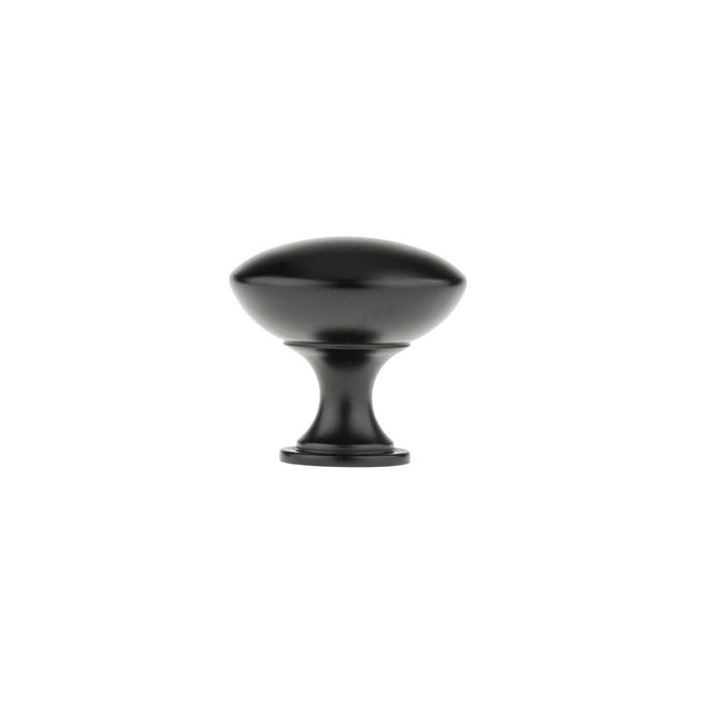 Richelieu Mushroom Cabinet Knob (Matte Black)