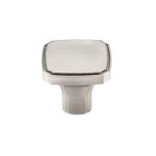 Richelieu Square Cabinet Knob (Brushed Nickel)