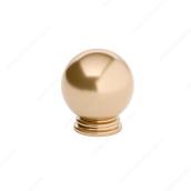 Richelieu Round Cabinet Knob (Champagne Bronze)