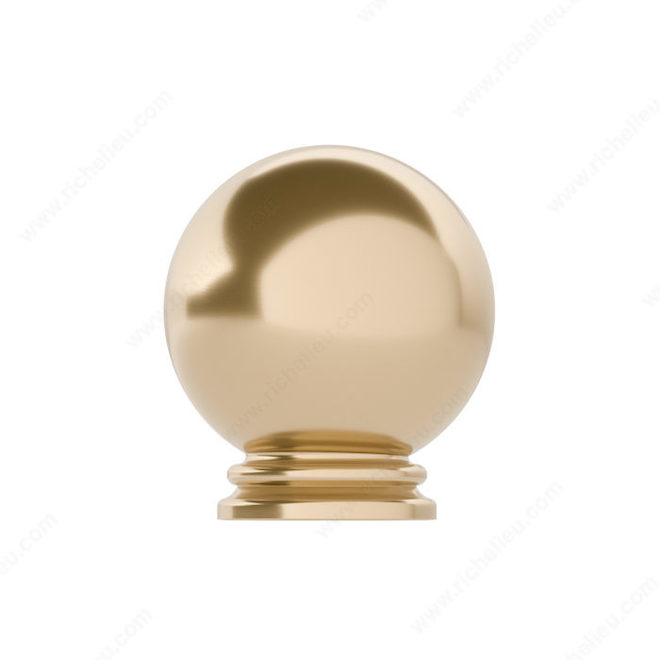 Richelieu Round Cabinet Knob (Champagne Bronze)