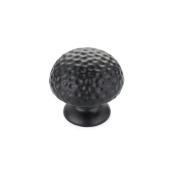 Bouton d'armoire Richelieu Mushroom (noir mat)