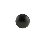 Bouton d'armoire rond Richelieu (noir mat)