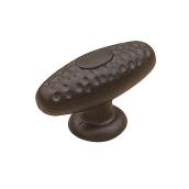 Richelieu Oval Cabinet Knob (Matte Black)