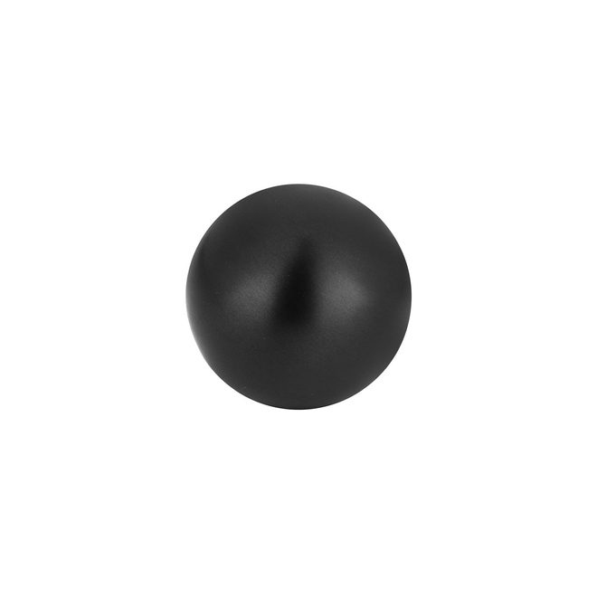 Bouton d'armoire rond Richelieu (noir mat)