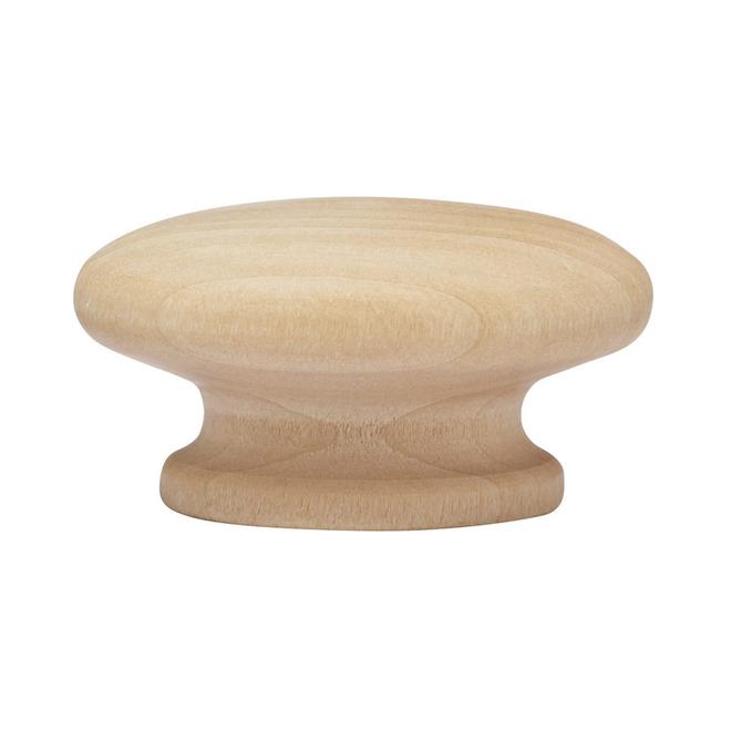 Richelieu Round Cabinet Knob (Wood) (2 Pack)