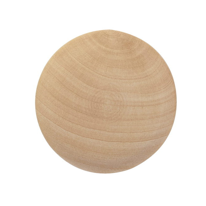 Richelieu Round Cabinet Knob (Wood) (2 Pack)