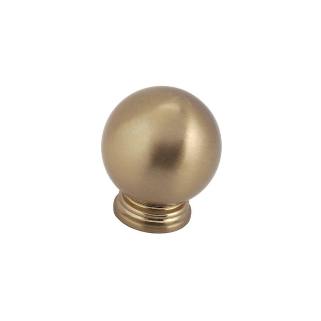 Bouton d'armoire rond Richelieu (Bronze Champagne)