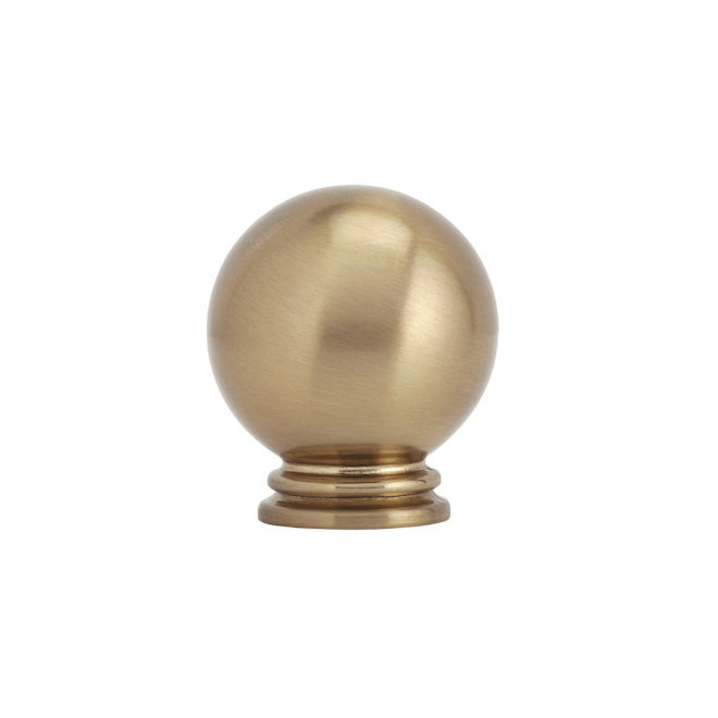 Bouton d'armoire rond Richelieu (Bronze Champagne)