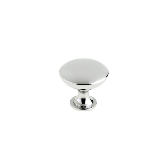 Richelieu Round Cabinet Knob (Chrome)