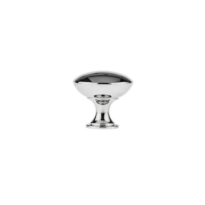 Richelieu Round Cabinet Knob (Chrome)