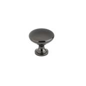 Richelieu Mushroom Cabinet Knob (Black Nickel)