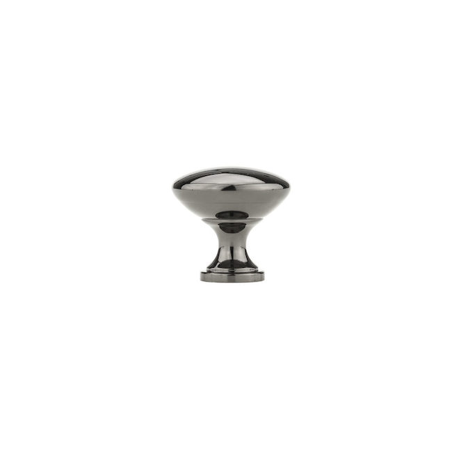 Richelieu Mushroom Cabinet Knob (Black Nickel)