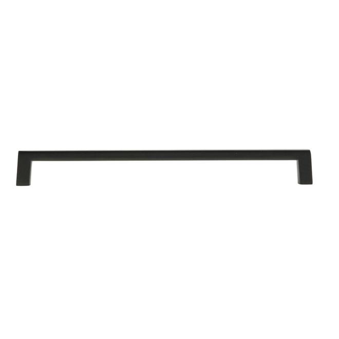 Richelieu 8-in Contemporary Matte Black Cabinet Pull