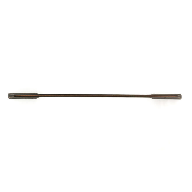 Richelieu 7-9/16-in Contemporary Brushed Oil-Rubbed Bronze Cabinet Pull