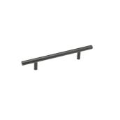 Richelieu 7-9/16-in Contemporary Matte Black Cabinet Pull