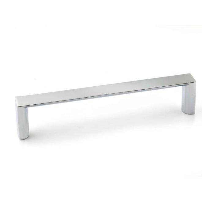 Richelieu 3-25/32-in Contemporary Chrome Cabinet Pull