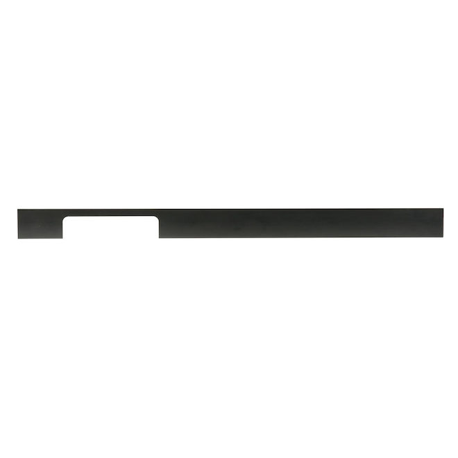 Richelieu 12-5/8-in Contemporary Matte Black Cabinet Pull