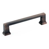 Richelieu 5-1/32-in Transitional Brushed Oil-Rubbed Bronze Cabinet Pull