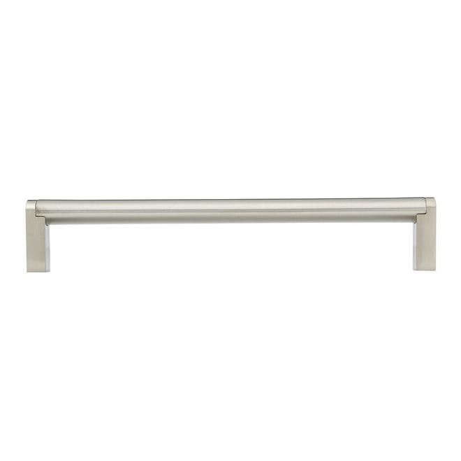 Richelieu 6-1/4-in Contemporary Brushed Nickel Cabinet Pull