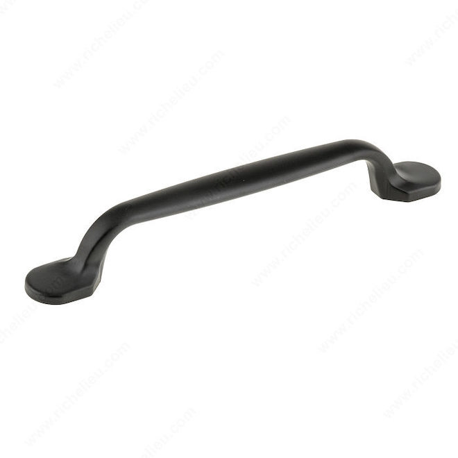 Richelieu Monceau Pull Handle - Metal - 128 mm - Matte Black