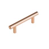 Richelieu 3-in Contemporary Polished Brass Cabinet Pull