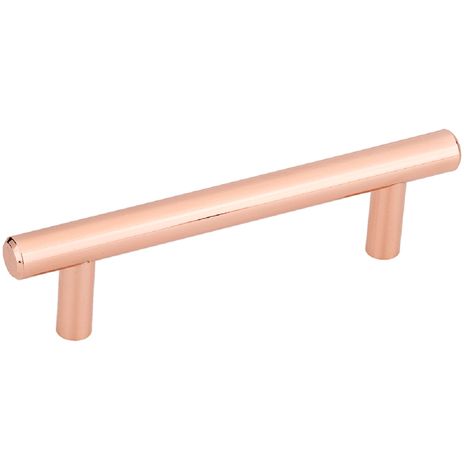 Richelieu Roosevelt Pull Handle - Steel - 96 mm - Polished Copper