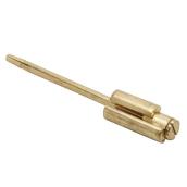 Onward Heavy-Duty Hinge Pin Door Stop, Polished Brass