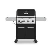 Broil King Baron 440 Propane Gas Barbecue - 45,000 BTU - 4 Burners - Black