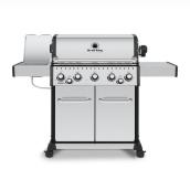 Broil King Baron S 590 PRO IR Propane Gas Barbecue - 70,000 BTU - 5 Burners and Infrared Burner - Stainless Steel