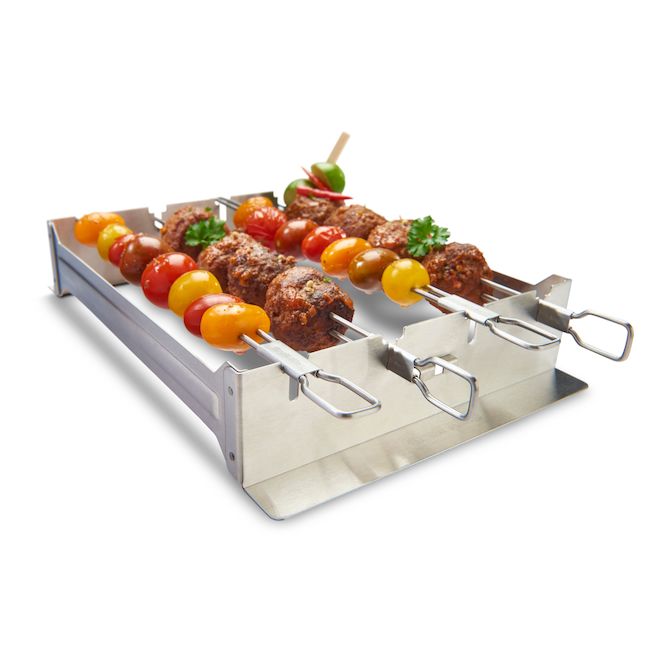 Broil King Stainless Steel Kebab Rack - 12-in