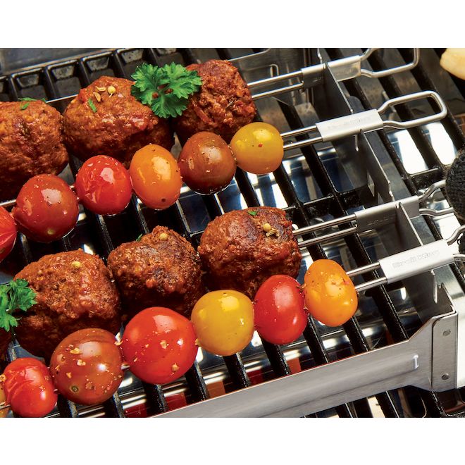 Broil King Stainless Steel Kebab Rack - 12-in