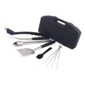 Grillpro 9-Piece Stainless Steel BBQ Tool Set - Soft Grip