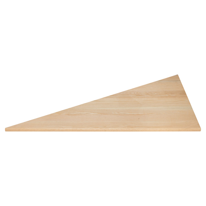 Premontex Angled Stair Treads - Oak Wood - Natural Finish - 3 Per Pack - 42-in L