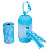 Distributeur de sacs et sacs à déjections, 2 rouleaux