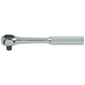 Clé à cliquet réversible à tête ronde Unitool, fini chromé, 41 dents, pour douilles de 3/8 po, 8 po L.