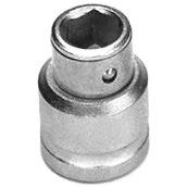 Reteneur d'embout hexagonal, acier, 1/4" x 1/4"