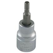 Douille à embout hexagonal, acier, 3/8" x 4 mm