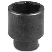 Unitool Regular Impact Socket - Black - Steel - 1/2-in Drive x 1 1/8-in W