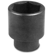 Unitool Regular Impact Socket - Black - Steel - 1/2-in Drive x 1 7/16-in W