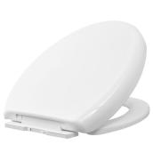 Project Source Elongated Toilet Seat - Plastic 18-in White