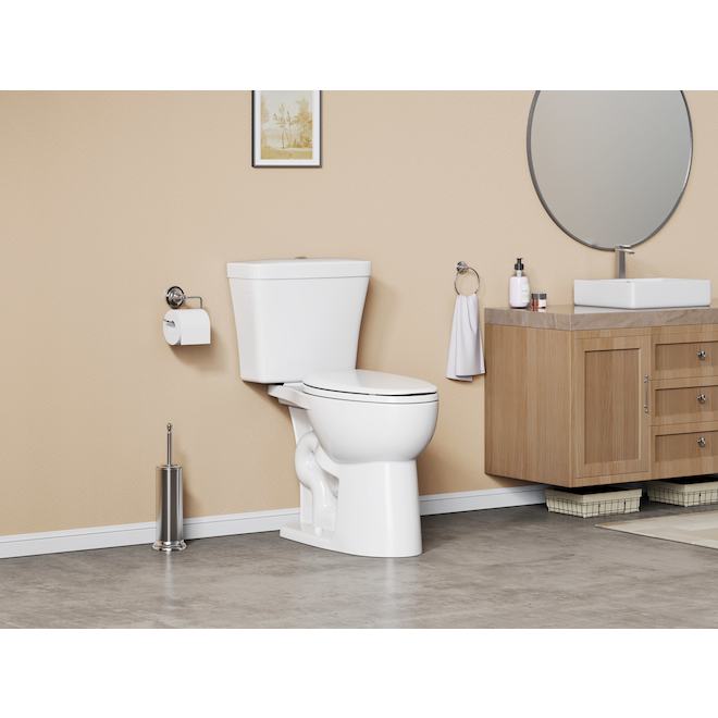 LANDON&CO Landon & Co. Siena Collection White Ceramic Dual