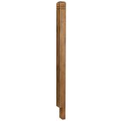 Poteau de rampe Marwood bois traité sous pression brun 3 1/4 x 54 po