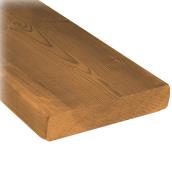 Treated Wood Brown - Select - 1 1/4" x 6" x 6'